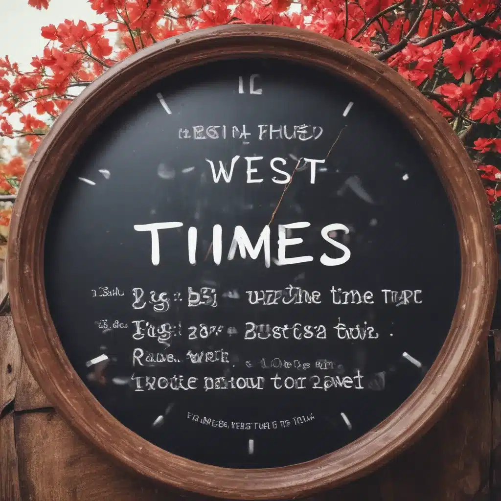 Best Times to Visit