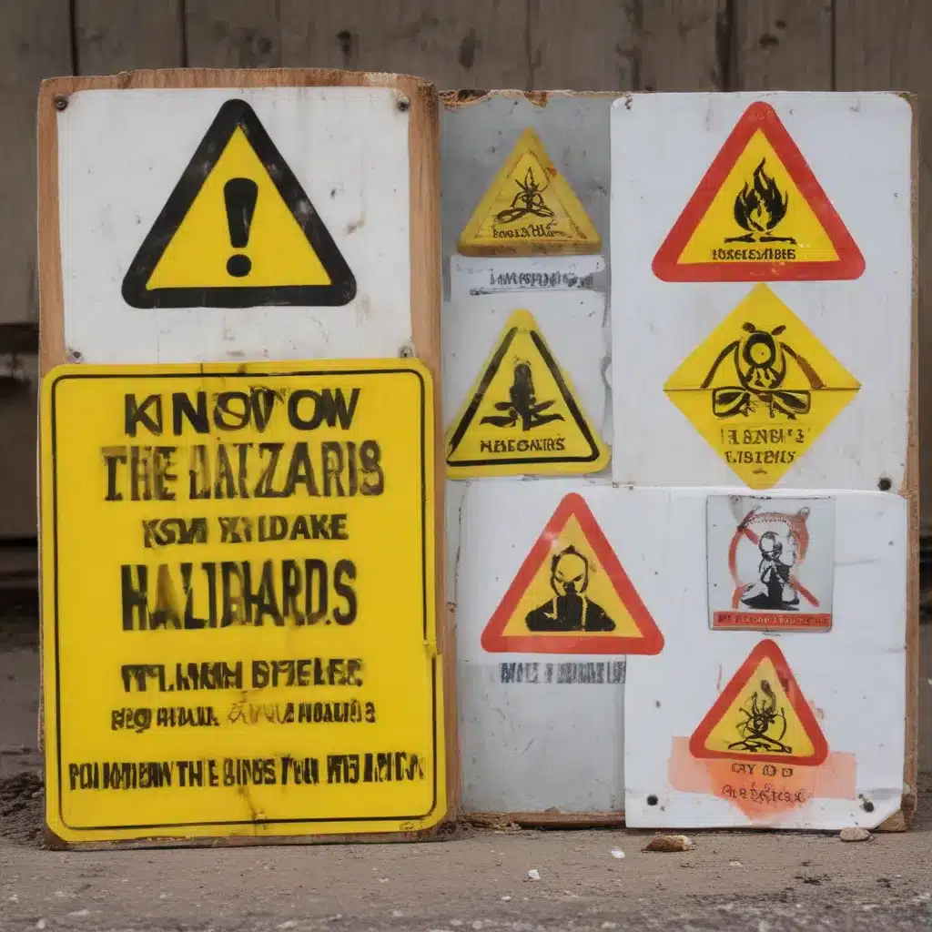 Know the Hazards