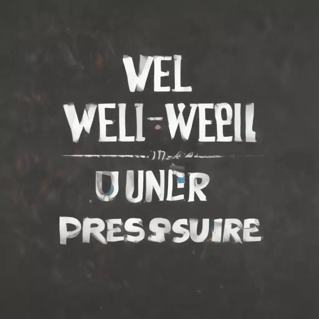 Play Well Under Pressure