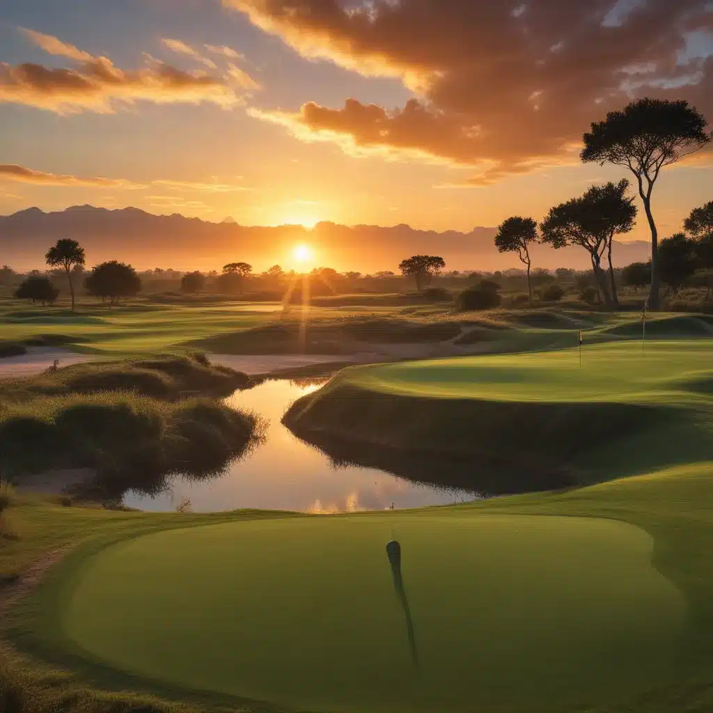 Stunning Sunrise Golf
