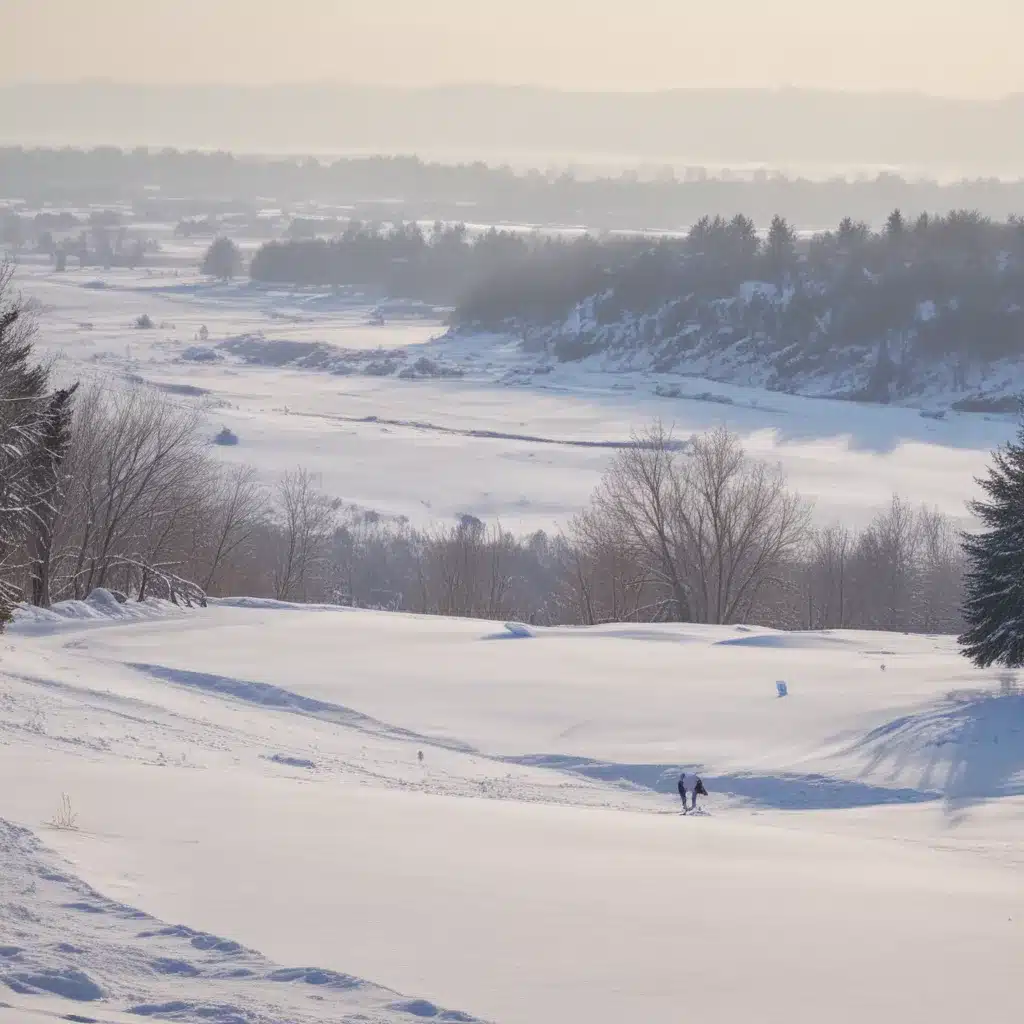 Winter Golfing at Eagle Ridge